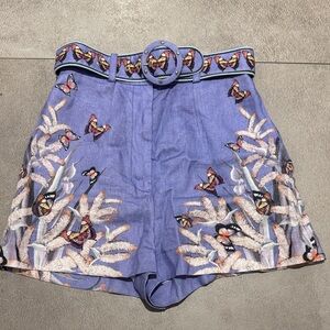 Zimmerman periwinkle Blue Women's Shorts